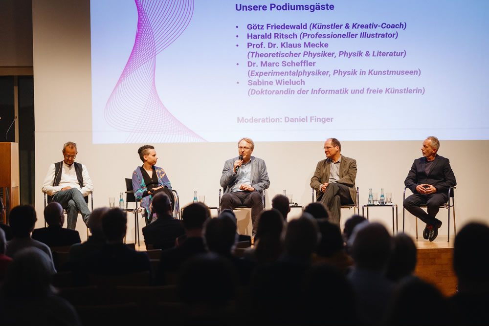 Götz Friedewald - Podiumsdiskussion: Quanten und Kunst