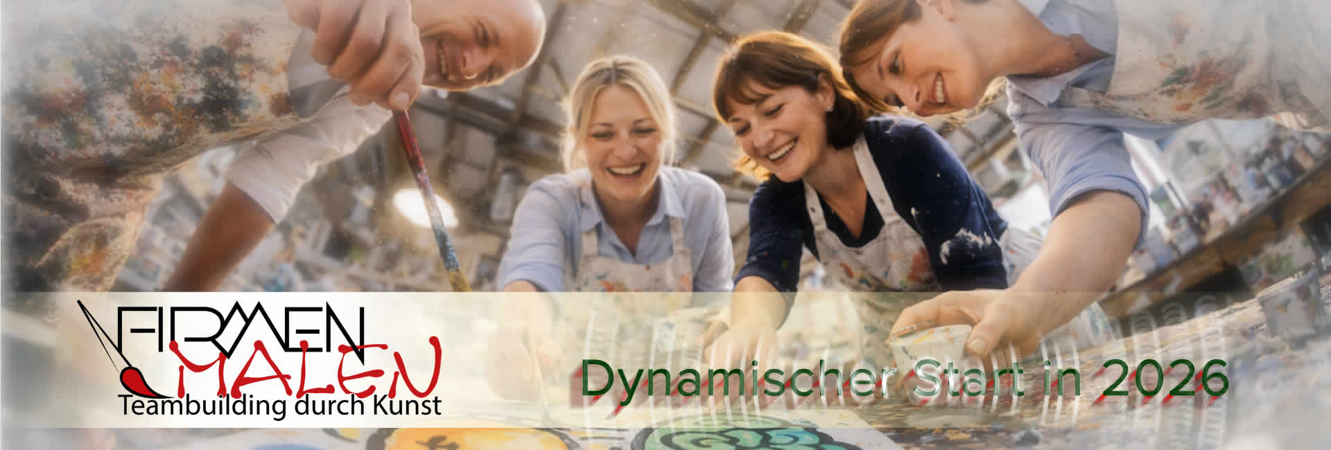 FIRMEN MALEN - Teambuilding durch Kunst
