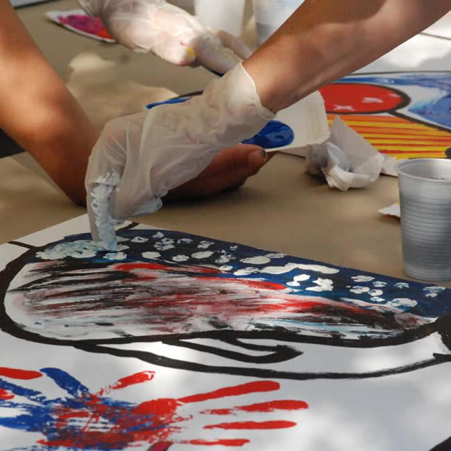 FIRMEN MALEN - Teambuilding durch Kunst